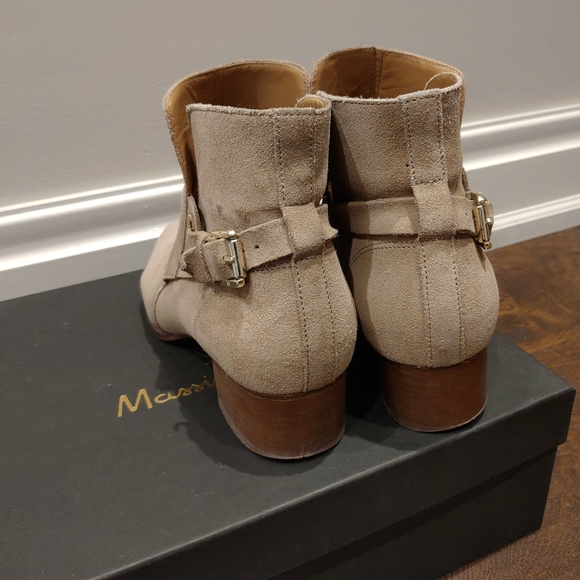 Massimo Dutti Suede Ankle Boots - Picture 3 of 5